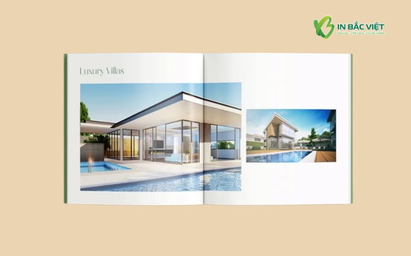 Catalogue villa nghỉ dưỡng với hình ảnh chân thật không gian sống cao cấp