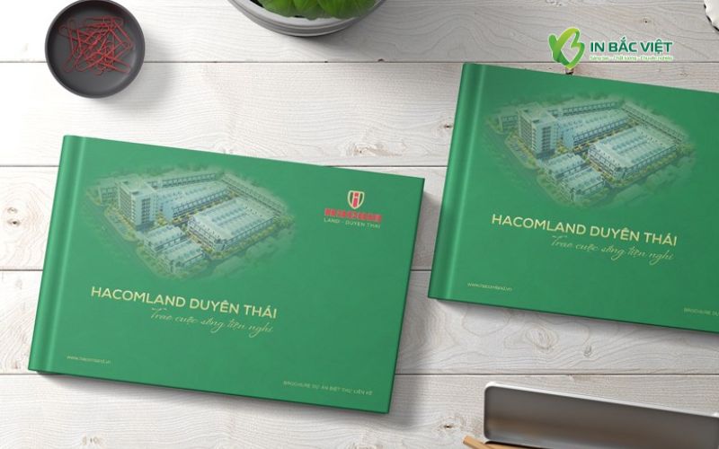 Catalogue bất động sản khu đô thị bìa cứng cao cấp