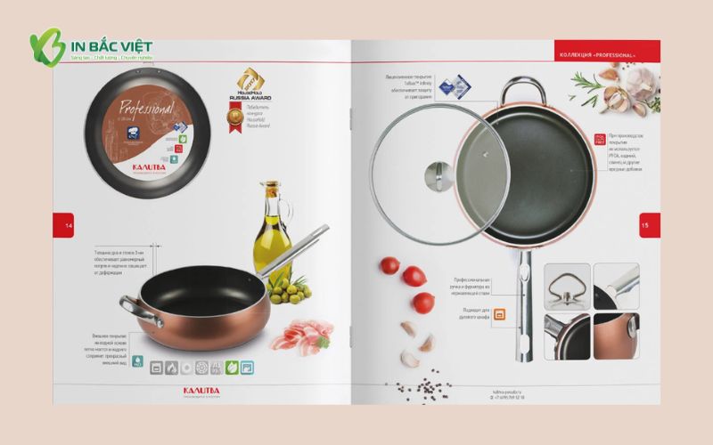 Mẫu catalogue đồ gia dụng thiết bị nhà bếp hiện đại
