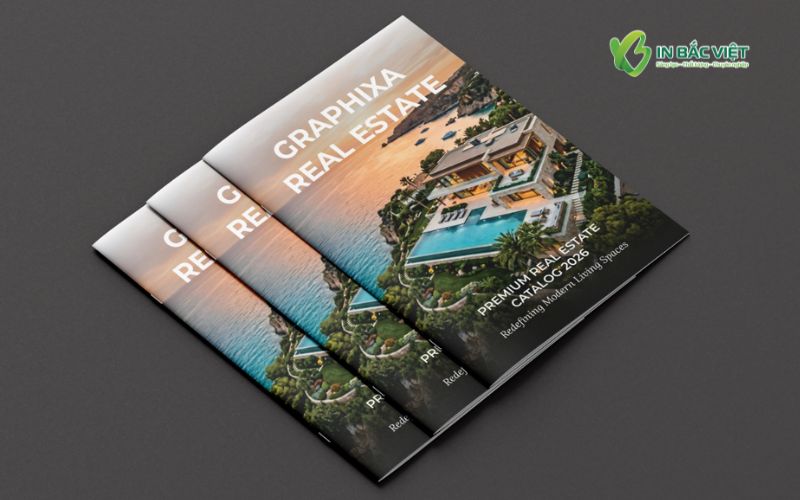 catalogue khu nghỉ dưỡng cao cấp sang trọng thu hút khách hàng