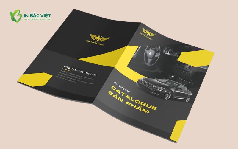 Mẫu catalogue ô tô cao cấp thiết kế hiện đại, chuyên nghiệp
