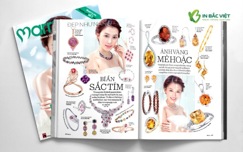Mẫu catalogue trang sức cao cấp thiết kế bắt mắt