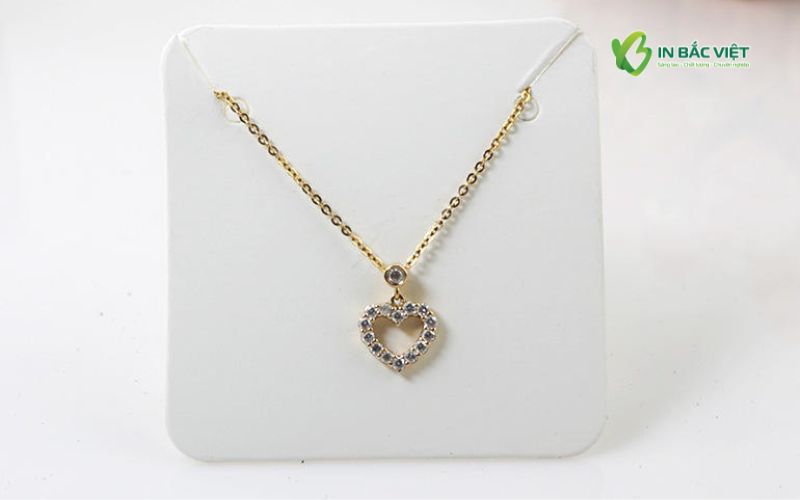 Tag treo dây chuyền cho shop phụ kiện trang sức