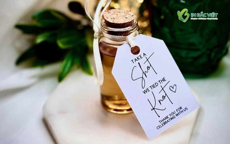 Thẻ Tag treo lọ tinh dầu dành cho quà tặng handmade