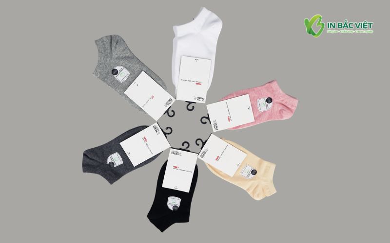 Thẻ Tag treo vớ sử dụng cho nhiều dòng sản phẩm tất