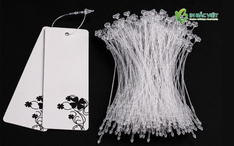Dây ti nhựa xâu thẻ bài trong suốt