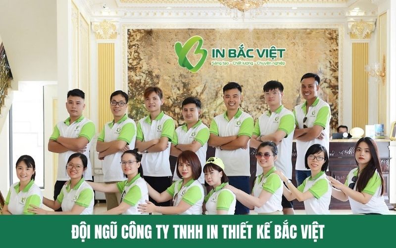 Đội ngũ thiết kế In Bắc Việt hỗ trợ thiết kế file in ấn theo yêu cầu của khách hàng