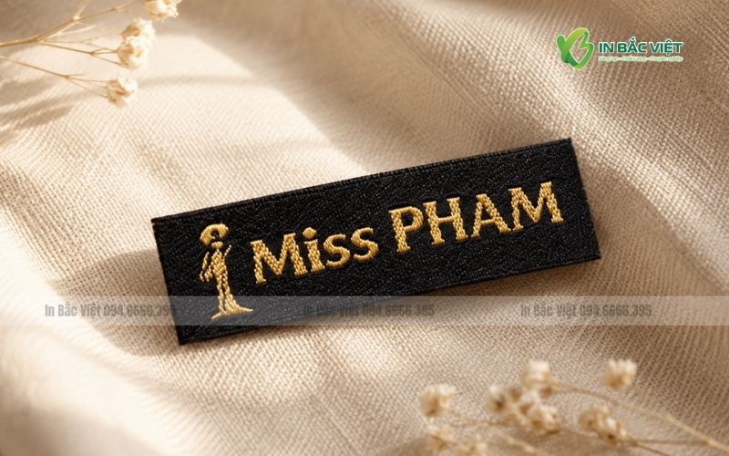 Nhãn dệt tạo điểm nhấn nhận diện thương hiệu