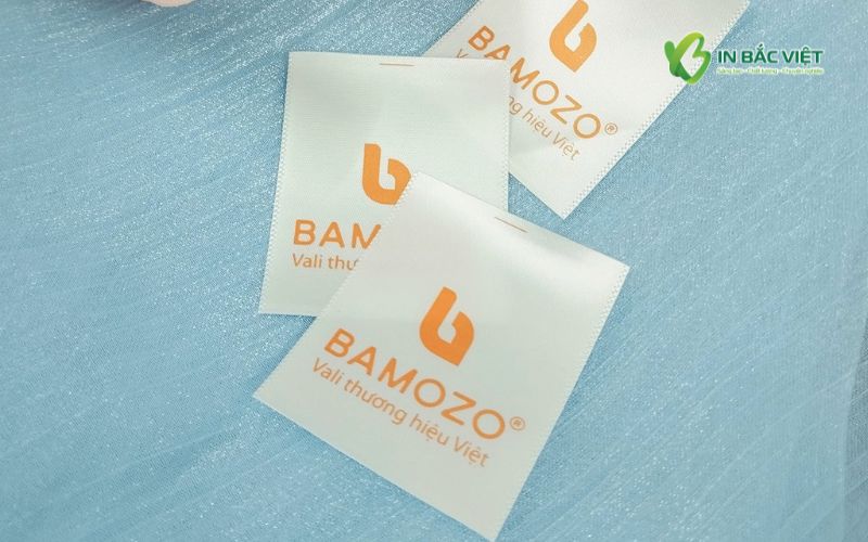 Mác vải Satin cho vali thương hiệu