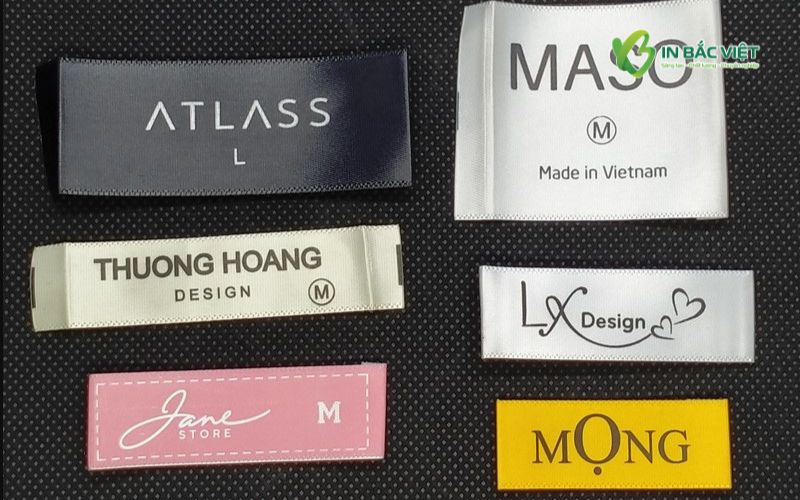 Tổng hợp các mẫu mác Satin cho sản phẩm với nhiều kiểu dáng và màu sắc khác nhau