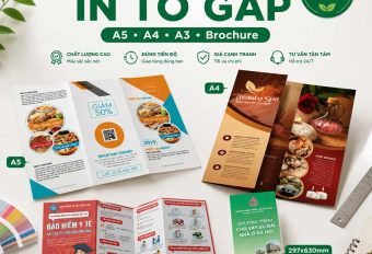 Bảng Báo Giá In Tờ Gấp A4, A3 Giá Rẻ Tại Hà Nội