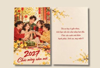 TOP 20+ MẪU THIỆP CHÚC TẾT BẠN BÈ ĐỘC ĐÁO
