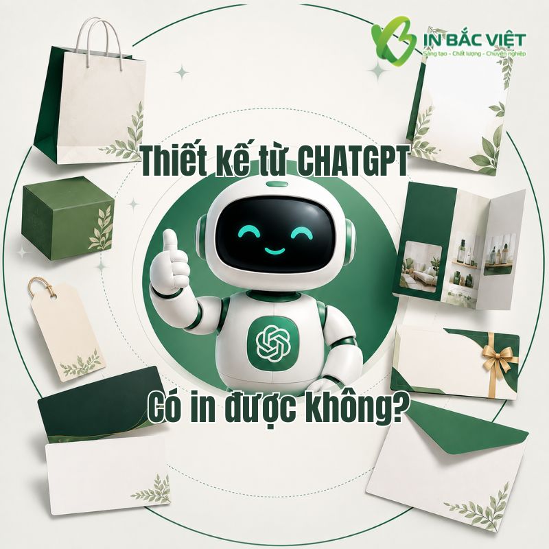 Có thể sử dụng thiết kế từ ChatGPT để in ấn được không