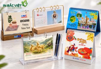 Thiết Kế Lịch Để Bàn 2027 Theo Yêu Cầu – Báo Giá & Mẫu Đẹp